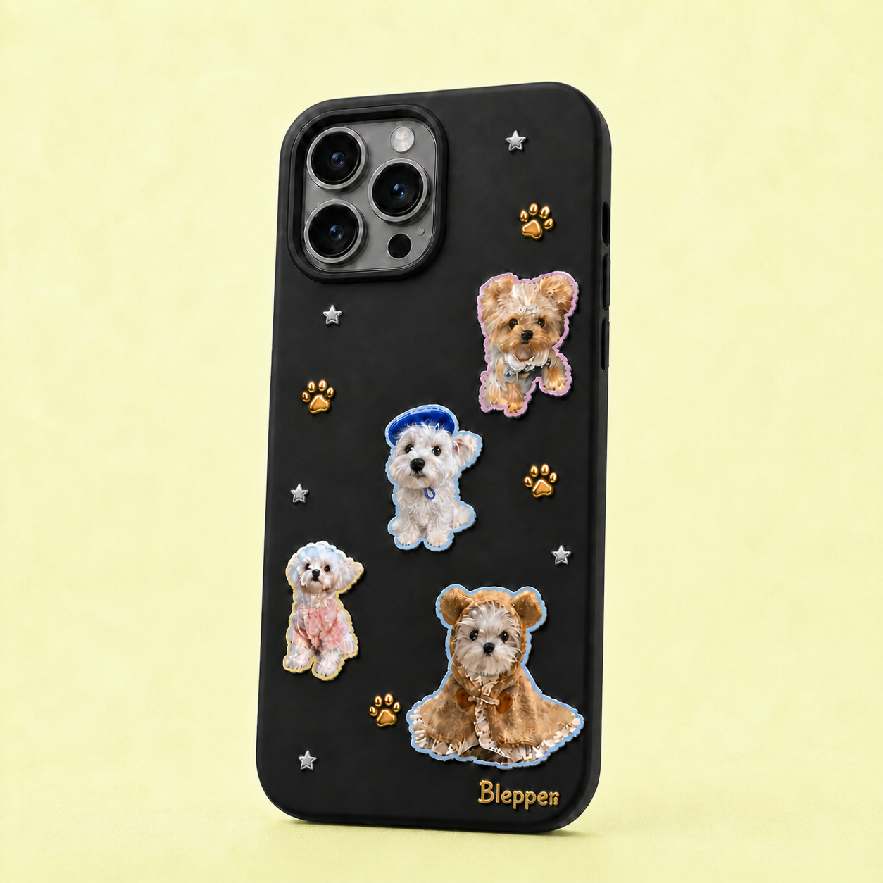 Blepper Custom Gilded Glow Phone Case