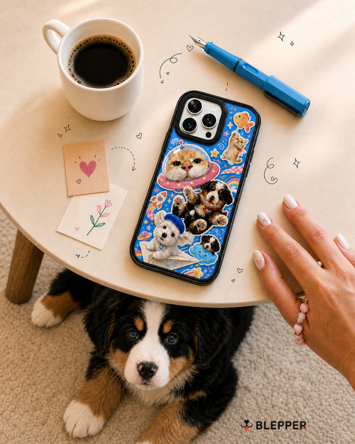 Blepper Custom Soft-Touch Phone Case